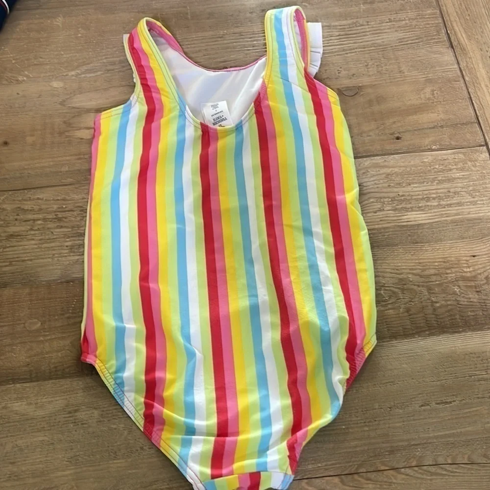 Girls SwimSuits Polo and Tucker and Tate Size 6 & 7